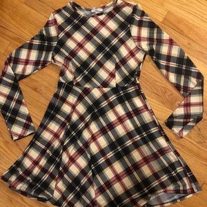 Nana macs skater plaid dress brand new size medium
